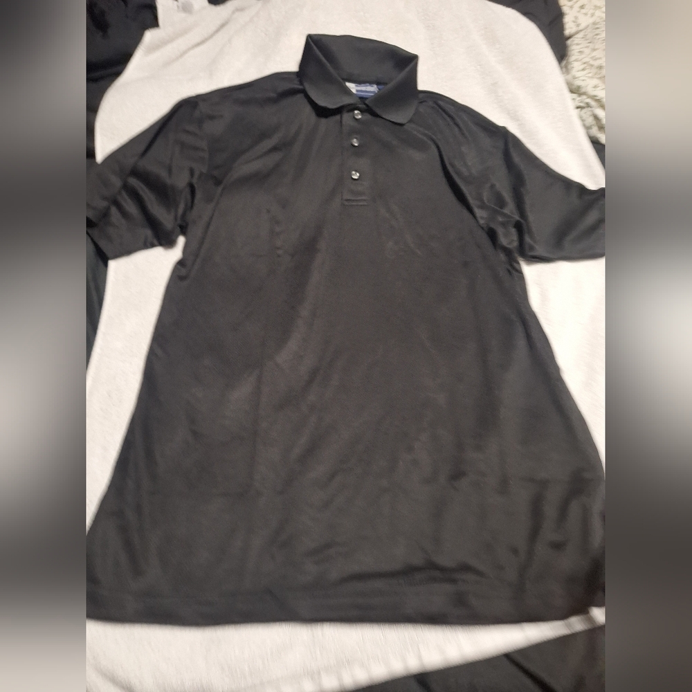 Black Polo Shirt Blue Generation.